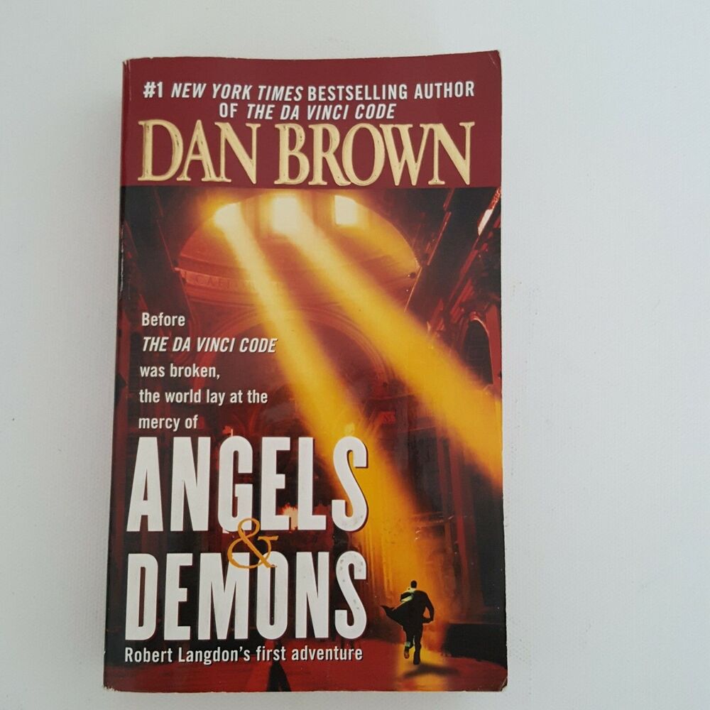 Angels & Demons Mass Market Paperback Book Dan Brown 2001